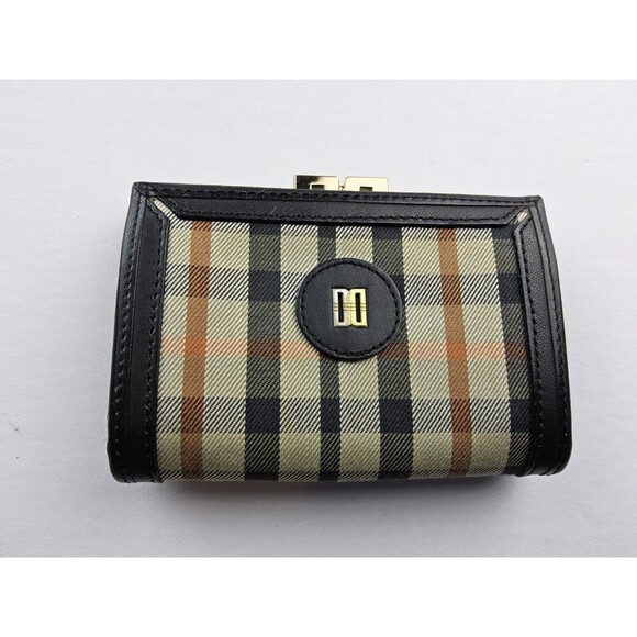 Daks London Plaid Kisslock Wallet - Picture 1 of 3